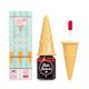 Tinta para labios en forma de helado Trendy 7498B con aroma frutal.