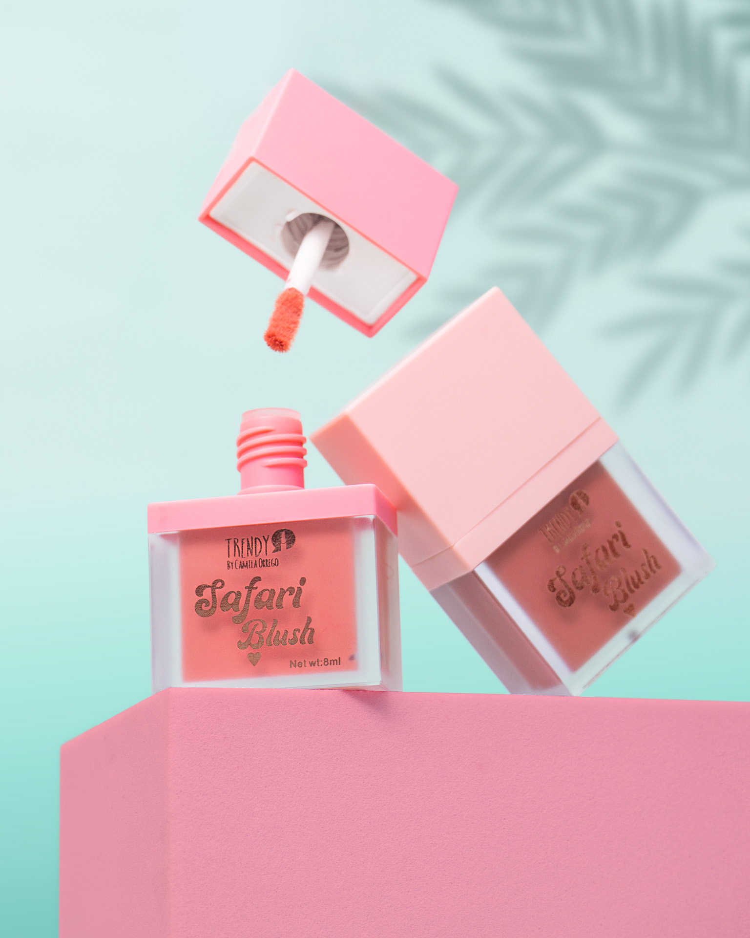Kit Dúo Rubor Líquido Safari Blush Ref SB18